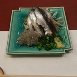 季節料理 成 - いわし　春漁のしらす