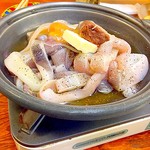 赤鬼 - 赤鬼名物　イカ腹わた焼き