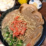 博多とんこつ 天神旗 - 