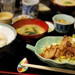 コペ - 生姜焼き定食（７３０円）