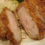 とんかつ燕楽 - ロース断面