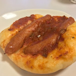 粉とクリーム - ブチまけられたソースもけっこう辛い