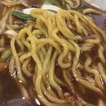 今池呑助飯店 - 麺（ラーメンA.伝統の油こってり濃い口）