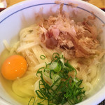 手打ちうどん寺屋  - 釜玉うどん