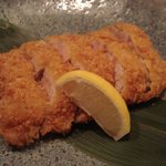 塩梅 - 特上ひれかつ定食（2010年1月）
