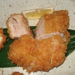塩梅 - 花盛定食のひれかつ（2010年2月）