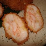 塩梅 - 花盛定食の海老かつ（2010年2月）