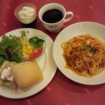 Itarian Tomatokafe Junia - 毎日１５食限定【パスタ日替】　ランチ690円（税込）