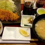 Niigata Katsu Ichi - 極上熟成ロースカツランチ￥1220（税別）