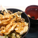 白えび亭 - 富山スペシャル天丼　吸い物付き