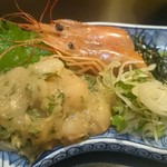 かっぱ 恋文横丁店 - えびのなめろう…だったかな…美味しいよ！