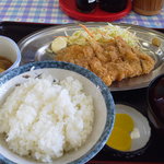 美唄市民会館食堂 富花富花 - 日替わり定食(500円）