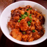 過門香歩高里 六本木店 - ランチの「ミニ麻婆丼」（ミニ炒飯も選べます）
