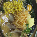 Kuruma Ya Ramen - デラックス 1030円＋税
                        辛ネギ 170円＋税