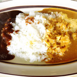 いんでいら - 欧風カレー＋インドカレー（1000円）