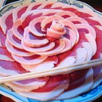 平野屋 - ('11/1)ぼたん鍋用の猪肉