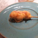フレンチ串揚げ BEIGNET - 1703 フレンチ串揚げ BEIGNET 1串目 オマール海老 エストラゴンマヨネーズソース
