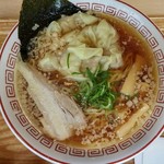 わん助 - 肉ワンタン麺(醤油)