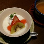 河鹿荘 - ﾃﾞｻﾞｰﾄ(ﾊﾞﾊﾞﾛｱとﾚｱﾁｰｽﾞの中間的な食感)