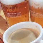 食事とお酒の店 ドリアン - 飲み放題のクリアアサヒ樽生　2017/03