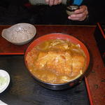 Shougetsuan - 夜のカツカレー蕎麦
