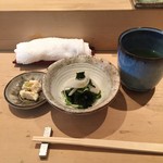 松栄 - ランチ楓3,240円ワカメと湯葉