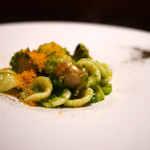 TACUBO - サザエと菜の花とカラスミのオレキエッテ