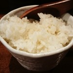 汁なし担担麺専門 キング軒 - 半ライス 50円