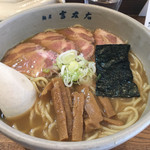 麺屋吉左右 - 「大盛りらーめん(300g)」¥890+「チャーシュー」¥450