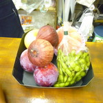 久保田青果店 - 枝豆・イチジクおいし～