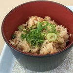 ラーメン 麦ゅ - セットのチャーシューごはん～チャーシュー載せ忘れ