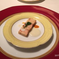 アピシウス - 帆立貝とサクラマスのテリーヌです。