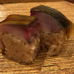 鮨 鈴木 - 【２月】鯖棒鮨