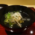 銀座 しのはら - 2017/3_蛤のお椀