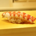 鮨 あらい - 2017/3_車海老