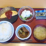 盛岡月が丘食堂 - 朝食セット（３５０円）