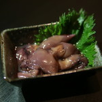 Izakayanonkun - ホタルイカの醬油漬け　300円(税別)