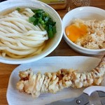 手打ちうどん こげら - うどんがやって来ました♪