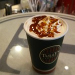 TULLY'S COFFEE - 写真撮影お願いしたら快諾＆蓋をとってくれました