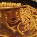 ももんじや - 〆のうどん