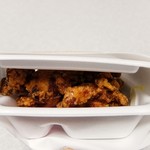 ほかほか弁当 - 蓋が役目をはたしてない・・ww