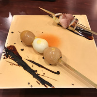 名古屋コーチン 堀江 - 半熟うずら