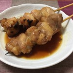 稲毛屋天野屋 - もも串・すきみをタレで。