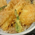 夢庵 - 特上天丼