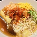 元氣七輪焼肉 牛繁 - ツレの冷麺…