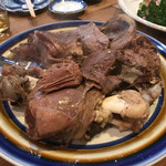 骨付き鹿肉のボイル