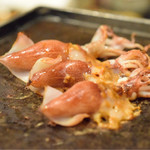 魚貝三昧 彬 - 名物！石焼ほたるいか＠1280円：クライマックスは近い