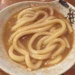 山女庵 - 猪鍋〆のうどん