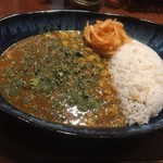 白龍舘 - 挽肉とひよこ豆のカレー