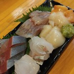 麺哲支店 麺野郎 - おまかせおつまみ-造り盛